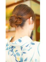 ネス(NESS) 【浴衣ヘアセットアップ】大人っぽい浴衣のセット223