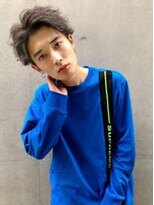 メンズサロン サンド 横浜(Men's salon sand) 刈り上げセンターパート/フェザーパーマ/サーフカール