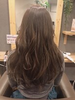 ルッソカナン(Lusso canaan) ヘーゼルブラウンカラーでゆるふわに!