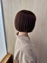 リファインド(REFINED)&nbsp;オレンジミニボブ／イノアカラー／白髪を自然にカバーしたい