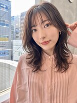 ロア 四条河原町店(LoRE)&nbsp;シアーブラウンのレイヤーミディ