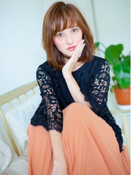 サロンドブルック 久喜店(salon de brook) ふわふわミディ