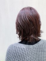 プログレス つくば店(PROGRESS by ヂェムクローバーヘアー) ツヤ髪、外ミディアムスタイル