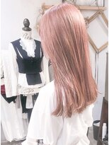 ヘアーアンドアトリエ マール(Hair&Atelier Marl)&nbsp;【Marl】抜け感のあるペールピンクカラー♪
