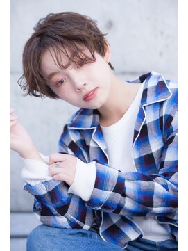 テイラー(Taylor) 【Taylor 大宮】マロンブラウン×くびれショート