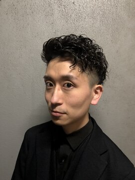 ヒロギンザ 浜松町店(HIRO GINZA) かき上げヘアスパイラル<メンズ/理容室/ヒロ銀座/浜松町>