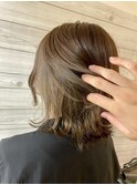 インナーカラー×ミルキーグレージュ