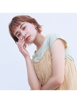 アンスールミミ 南草津店(Ansur mimi) ★切りっぱなし★ハイトーンカラー