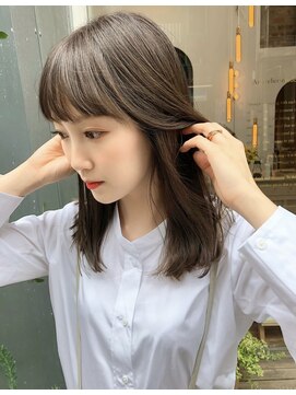 キアラ(Kchiara) 段差無しミディアムボブkchiara天神川野直人