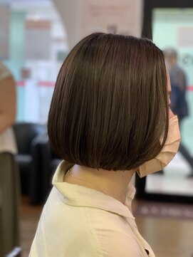 フレンズ 環状通東店(friend's) シンプルショートボブ/ミニボブ/ショート/前下がりボブ　5