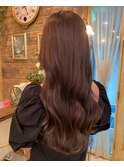 秋カラー×マロンベージュ