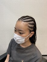 レパード(Leopard)&nbsp;コーンロウハーフ(地毛)