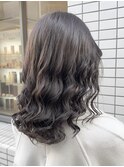 しっかり巻き＊コテ巻き風パーマ/デジタルパーマ/ベージュカラー
