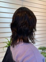 ラコスタ(LaCosTa)&nbsp;30代40代50代☆大人可愛いこなれパーマ×ウルフカット