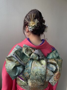 デレディールフィデル(DERE-DIR fidele) 成人式ヘアセット&着付け♪