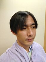 スマイル(Smile) ストレートセンターパート マッシュ　髪質改善　縮毛矯正刈上げ