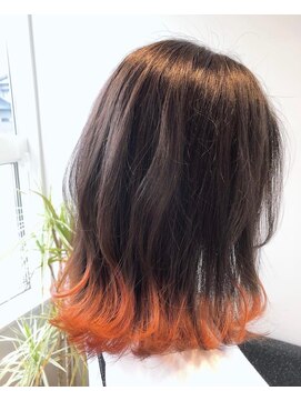 ランブルヘアー(r'Ambl hair) 裾カラー