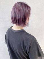 ブロッサム 上福岡店(Blossom) ラベンダーカラー/切りっぱなしボブ/[上福岡]