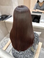 ジーナ 本八幡(Zina)&nbsp;大人かわいい20代30代40代小顔ショコラベージュ　Zina本八幡