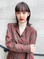 ノラジャーニー(NORA Journey)&nbsp;【佐藤諒】ワイドバング伸ばしかけ切りっぱなしボブ