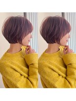 ロンドプロフィール 浦和(Lond profil)&nbsp;Lond.海気　大人丸みショートボブ