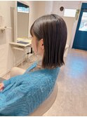 切りっぱなしボブ