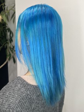 ステア ケース(stair case) スカイブルー