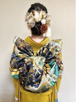 ヘアー トランス ワイズ(Hair trance Y's)の写真/【大切な日の晴れ姿】成人式・卒業式...成人シーズンは、一生に一度の思い出に残る素敵なシーンをお手伝い*