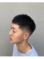 クフィア メンズフェード カンポ 天王寺(CUFFIA MENSFADE CAMPO) ラフクロップ×ローフェード