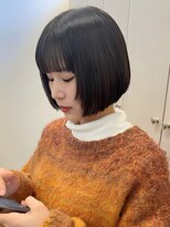 ユー イケブクロ(u Ikebukuro) レイヤーボブ/ワイドバンク/アッシュグレージュ/ボブ/池袋
