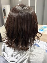 バイエイト(X８)&nbsp;◎ラベンダーブラウン/切りっぱなしロブ