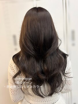 アリュウル 表参道(ALLURE) オリーブグレージュ×レイヤーカット◎佐藤