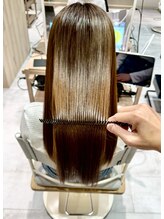 ティエナビューティー ONE FUKUOKA BLDG .店(TIENA BEAUTY) #髪質改善ストレート#ブリーチなしカラー #髪質改善 #天神