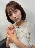 似合わせ韓国風ボブ