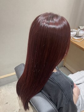 ベースヘアー(BASE hair) cherry red