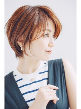 アッシュ 清瀬店(Ash) 20代30代40代『大人可愛い丸みショート』Ash清瀬店