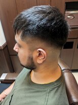 ヘアサロン大野 ニューオータニ ザ メイン店&nbsp;髭＋フェードスタイル