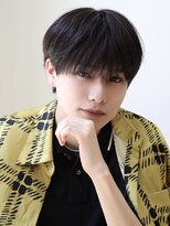 ルーシー 渋谷(LUCEY) センターパートフェザーパーマシャドウパーマメンズパーマ