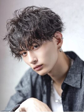 ブラン 池袋(BLANC) シャドウパーマ/フェザーパーマメンズパーマ/ツイストスパイラル