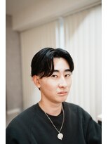 アンサー(ANSWER)&nbsp;センターパート×テーパーフェード