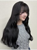 冬◎暗髪ロング×艶髪質改善で大人美人ヘア