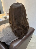 セライロ 千葉(celilo)&nbsp;ミディアムレイヤー ミルクベージュ【momoka】