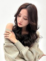 オーバーヘアー 池袋店(over hair) 【over hair】ダークグレージュ×カーテンバング