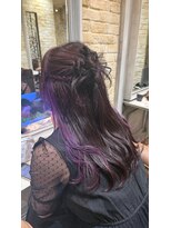 シャル オカチマチ 上野御徒町(shalu) 【AMI】インナーカラー × ヘアアレンジ