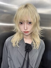 エゴ 池袋(EGO)&nbsp;シャギーウルフ/ウルフ/ロングウルフ/ブロンド/ハイレイヤー