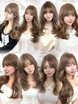 アマトウキョウ アユンチェ(AMA TOKYO×AYUNCHE) 大人気！韓国レイヤー_顔まわりカット