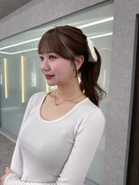 リッカ(LICCA)&nbsp;【柿本真優】結んでも可愛い顔周りカット/前髪カット