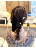 フェミニンリボンアレンジ