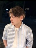 フェザーショートインナーカラー