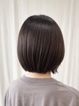 ココカラヘアー ニコ(cococara hair nico) 切りっぱなしボブ/顔まわりレイヤー/後れ毛/髪質改善